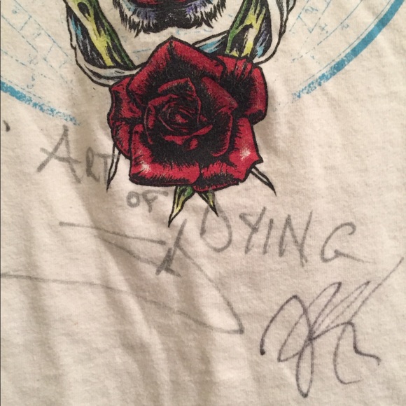 Art Of Dying Avalanche Tour Signed T-shirt 2011 - Picture 4 of 7